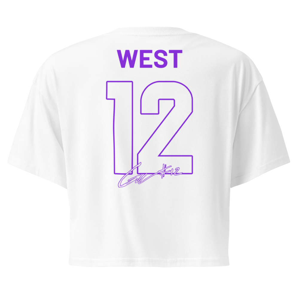 George West | Jersey Style Crop Top