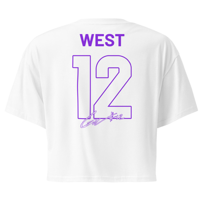 George West | Jersey Style Crop Top