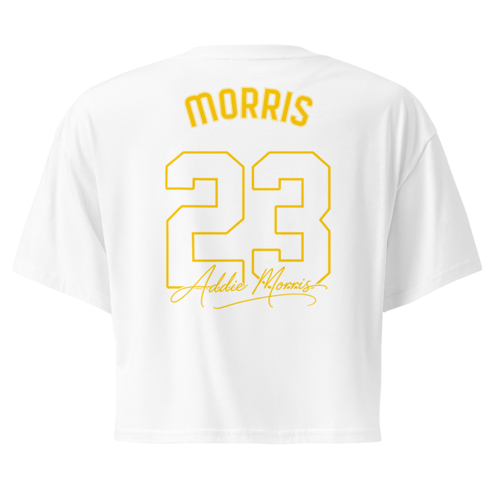 Addie Morris | Jersey Style Crop Top