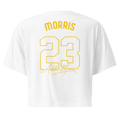 Addie Morris | Jersey Style Crop Top