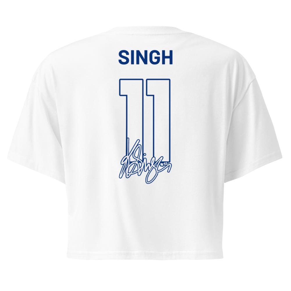 Kiran Singh | Jersey Style Crop Top