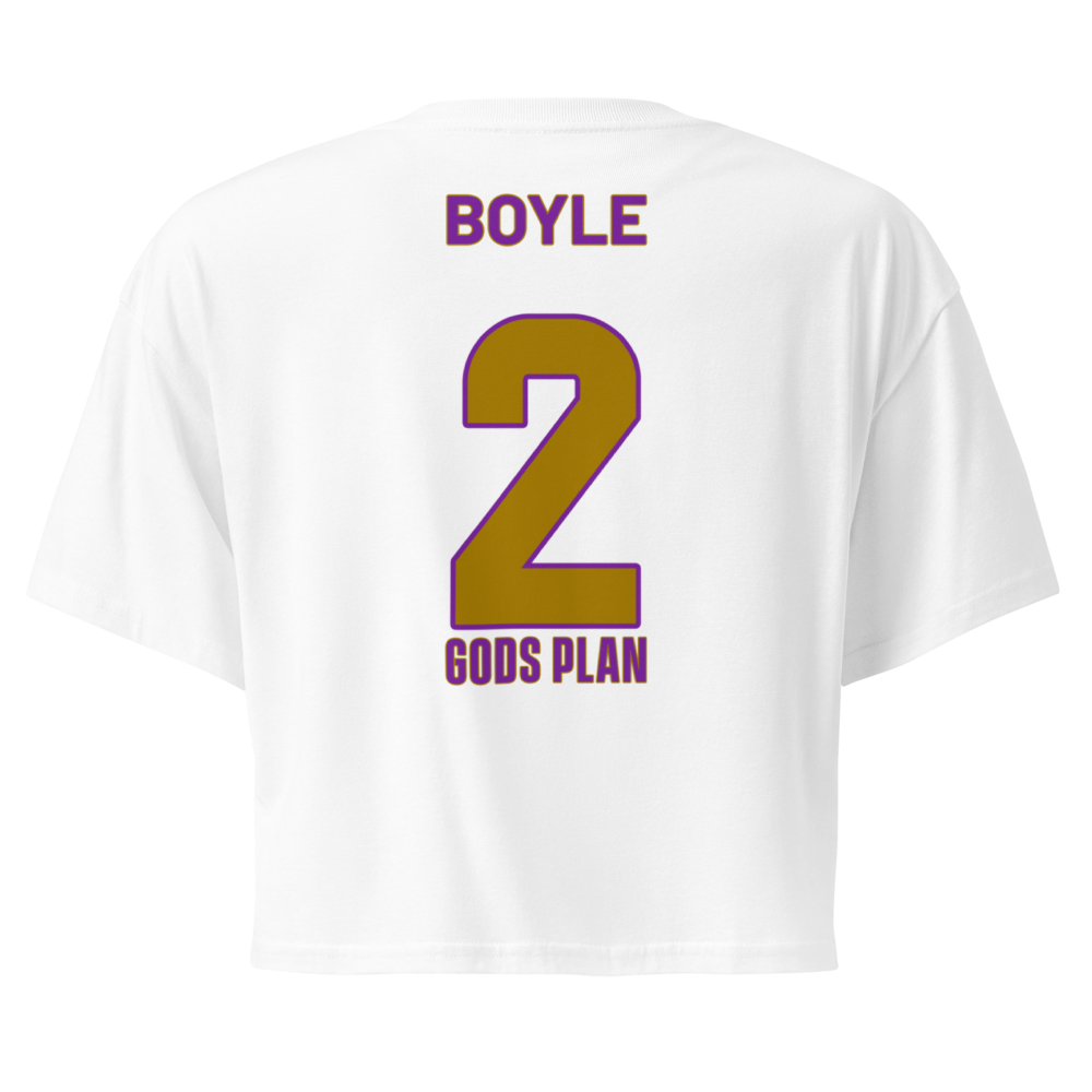 Marcellous Boyle | Jersey Style Crop Top