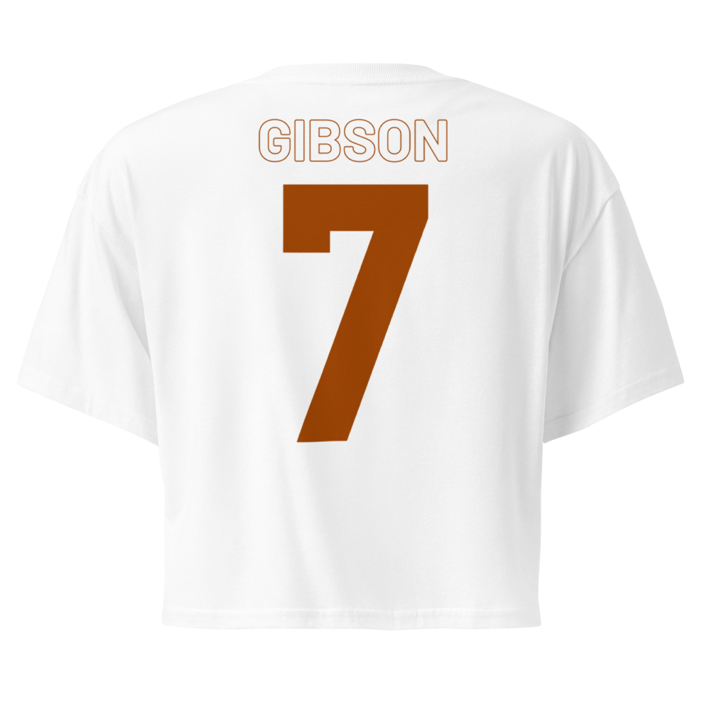 Aubrey Gibson | Jersey Style Crop Top