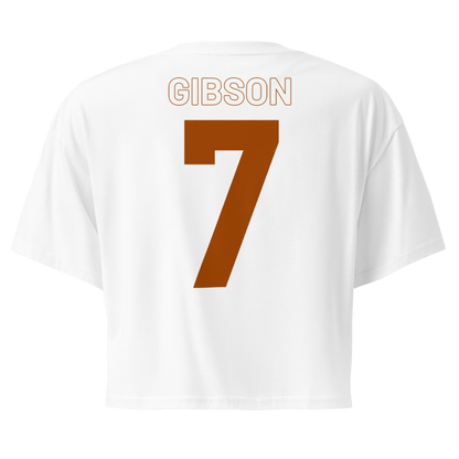 Aubrey Gibson | Jersey Style Crop Top