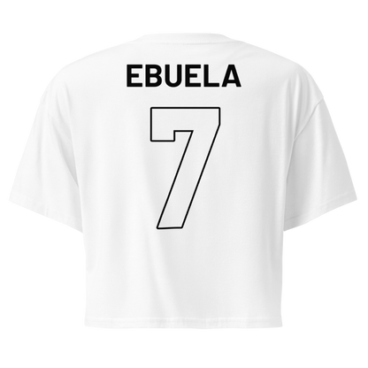 Tresor Ebuela | Jersey Style Crop Top