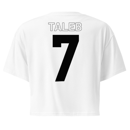 Ali Taleb | Jersey Style Crop Top