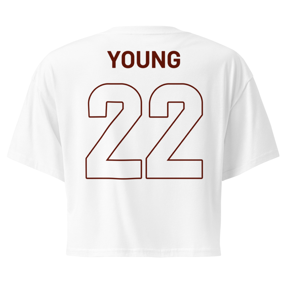 Avery Young | Jersey Style Crop Top