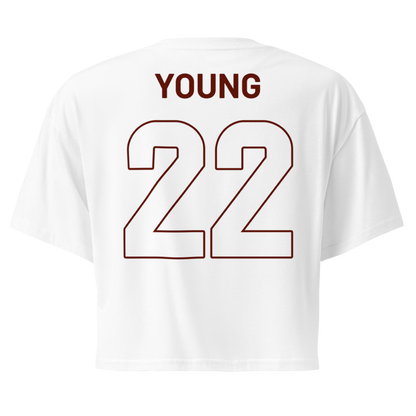 Avery Young | Jersey Style Crop Top