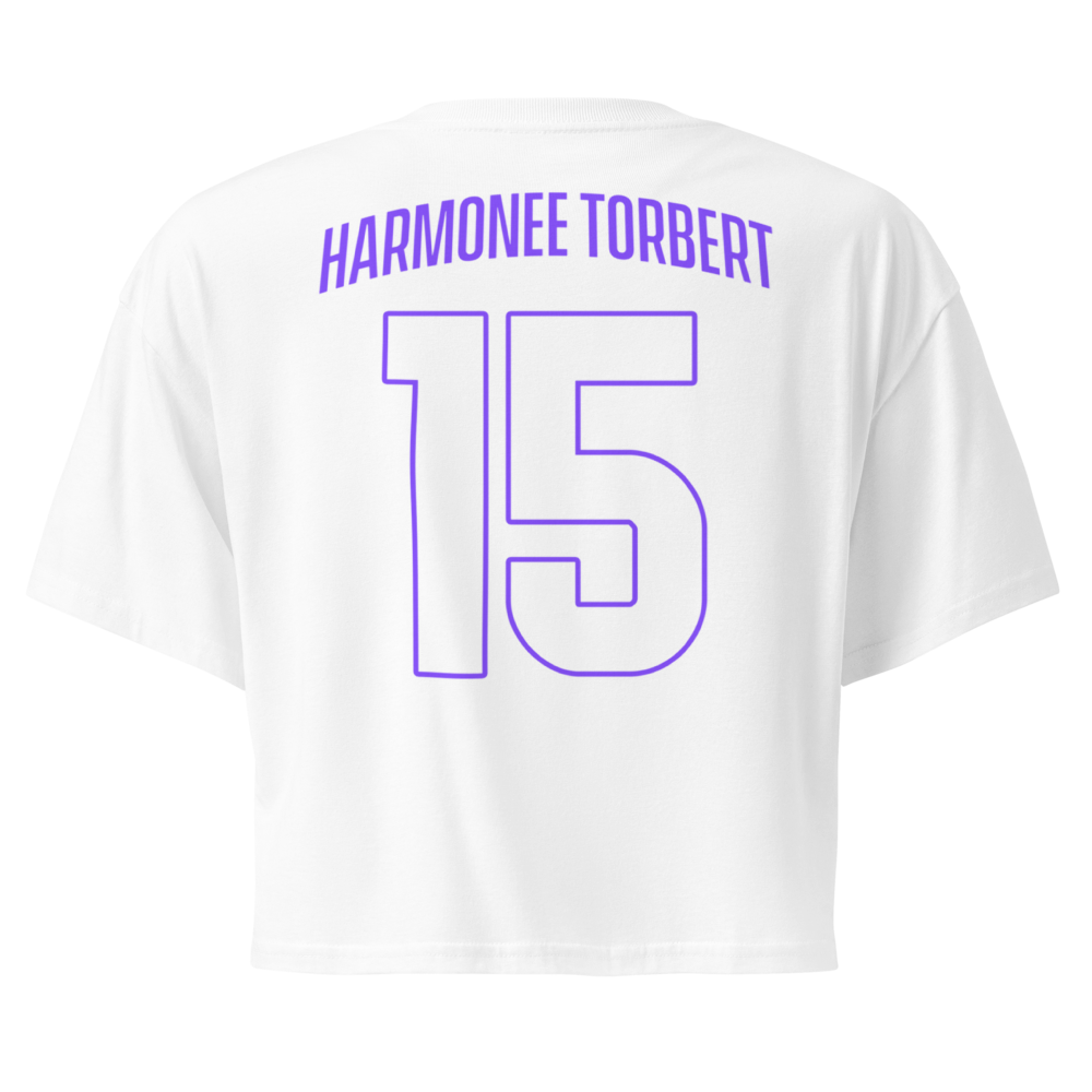 Harmonee Torbert | Jersey Style Crop Top