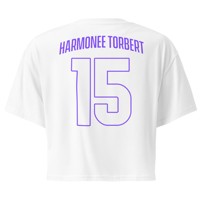 Harmonee Torbert | Jersey Style Crop Top