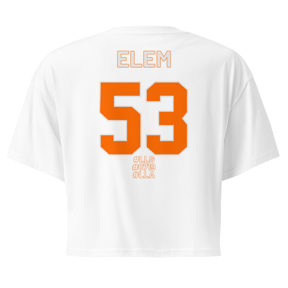 Kelaien Elem | Jersey Style Crop Top