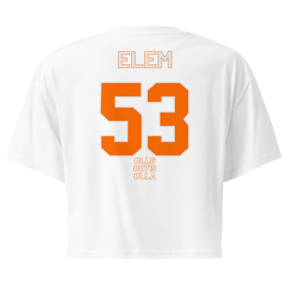 Kelaien Elem | Jersey Style Crop Top