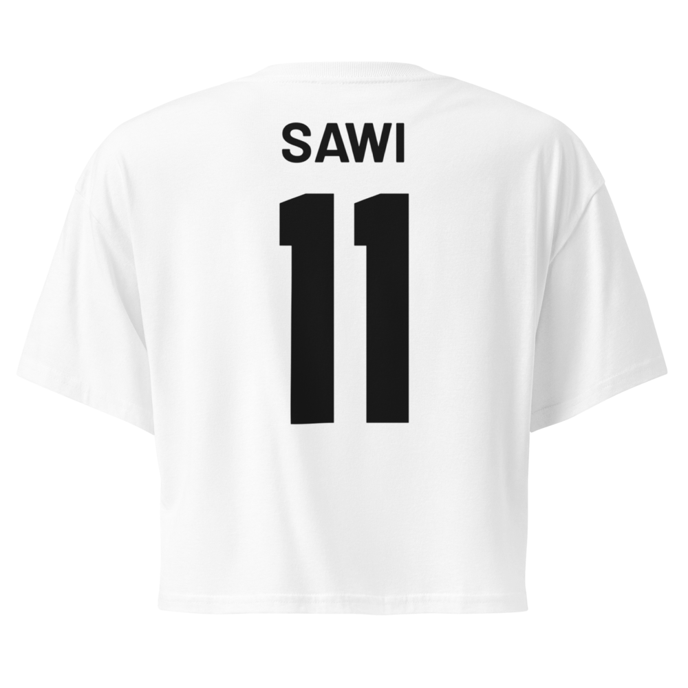 Ava Sawi | Jersey Style Crop Top