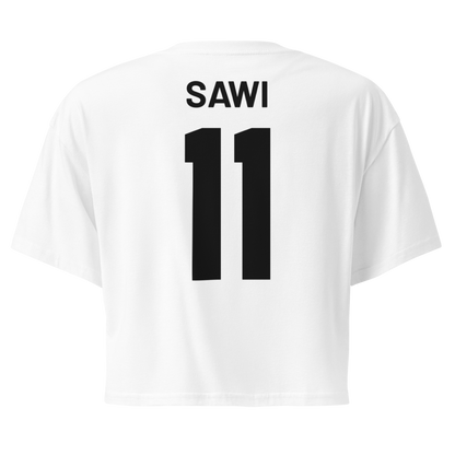 Ava Sawi | Jersey Style Crop Top