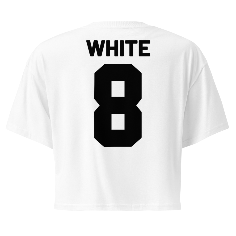 Triston White | Jersey Style Crop Top