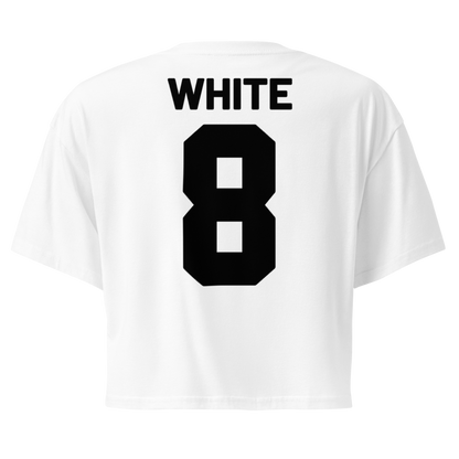Triston White | Jersey Style Crop Top
