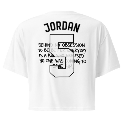 Tremayne Jordan | Jersey Style Crop Top