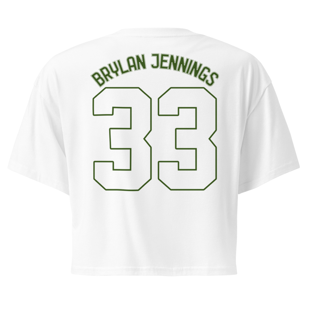 Brylan Jennings | Jersey Style Crop Top
