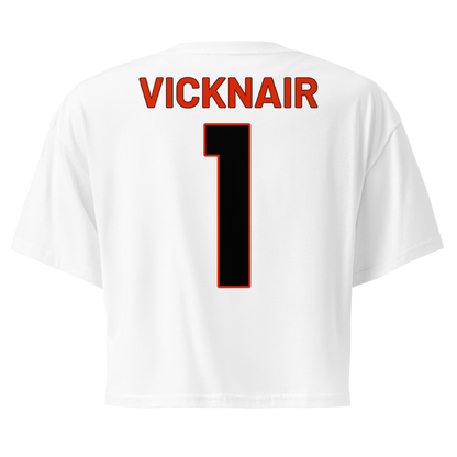 Jaydan Vicknair | Jersey Style Crop Top