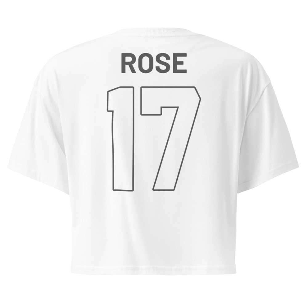Austin Rose | Jersey Style Crop Top