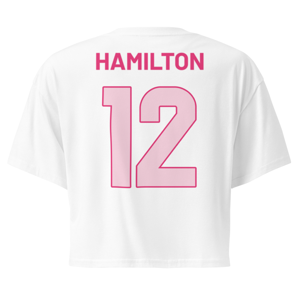 Jolie Hamilton | Jersey Style Crop Top
