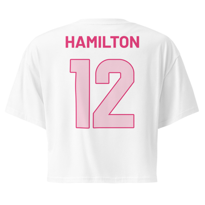 Jolie Hamilton | Jersey Style Crop Top