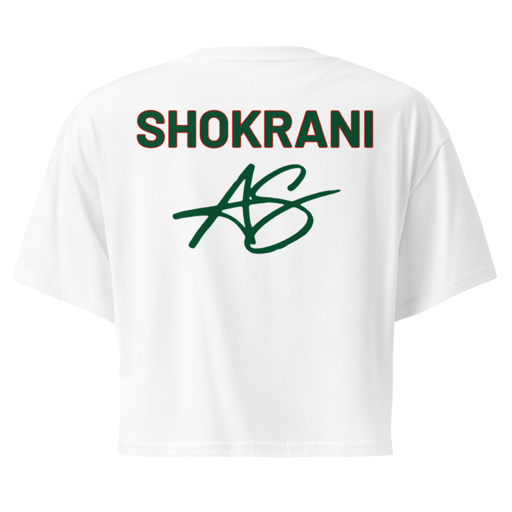 Aidan Shokrani | Jersey Style Crop Top