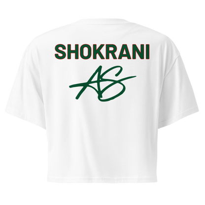 Aidan Shokrani | Jersey Style Crop Top