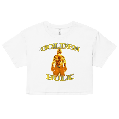 Golden Hulk | Crop Top Halloween Edition