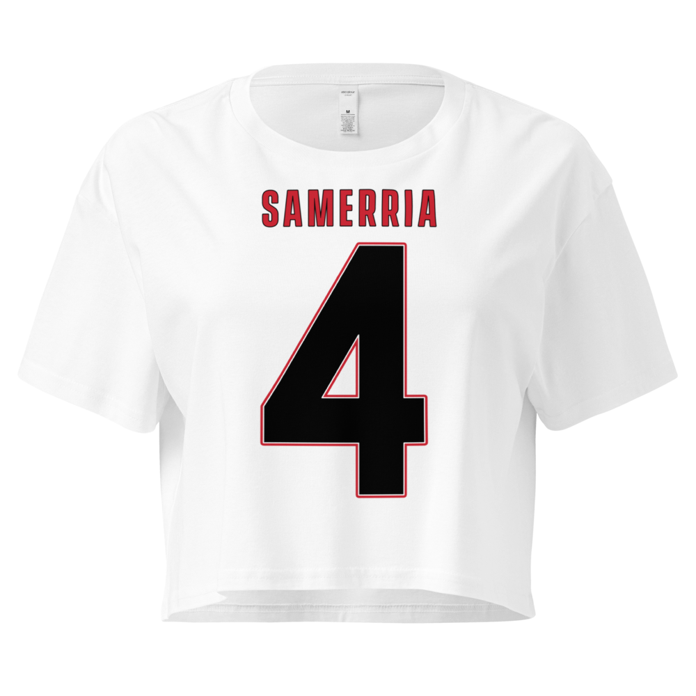 Samerria Johnson | Jersey Style Crop Top