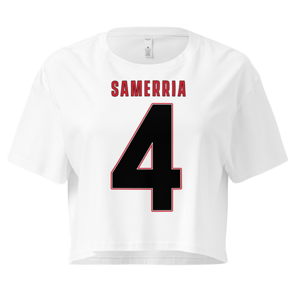 Samerria Johnson | Jersey Style Crop Top