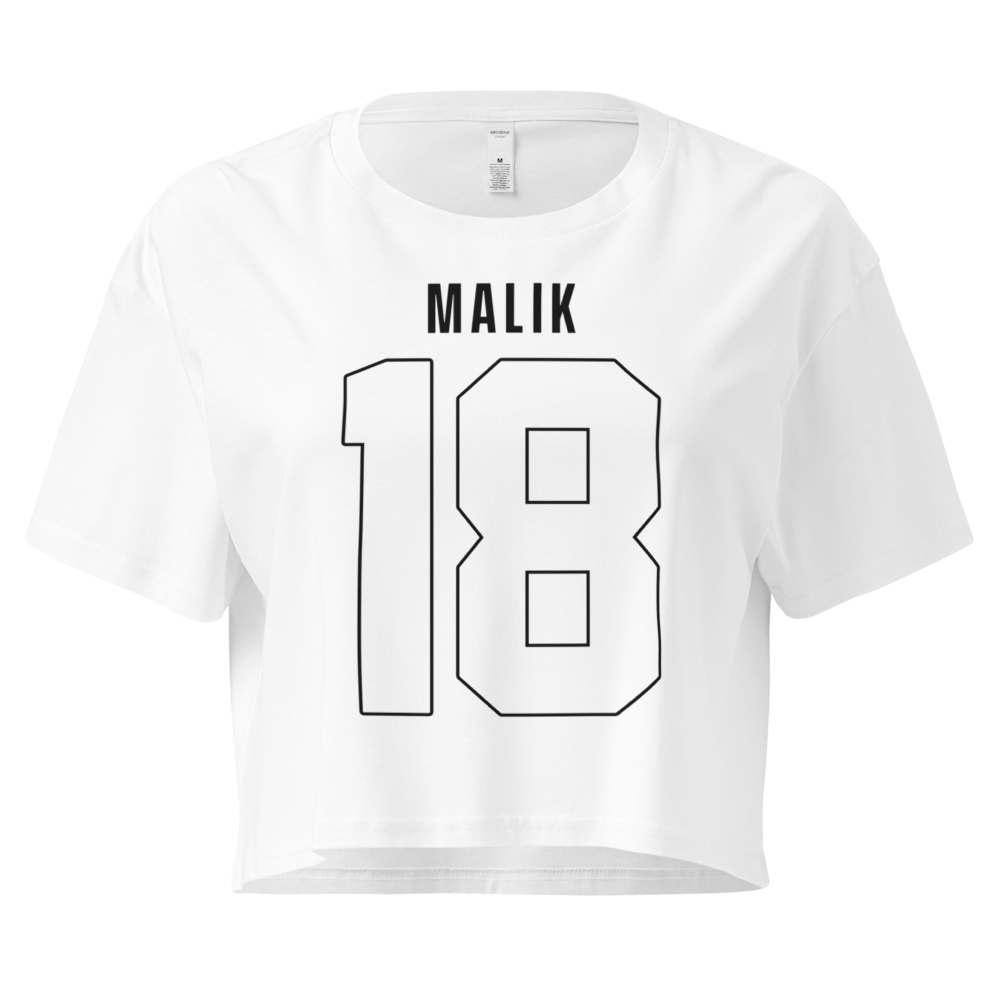 Malik Blunt | Jersey Style Crop Top