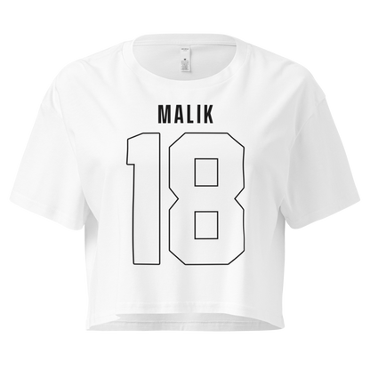 Malik Blunt | Jersey Style Crop Top