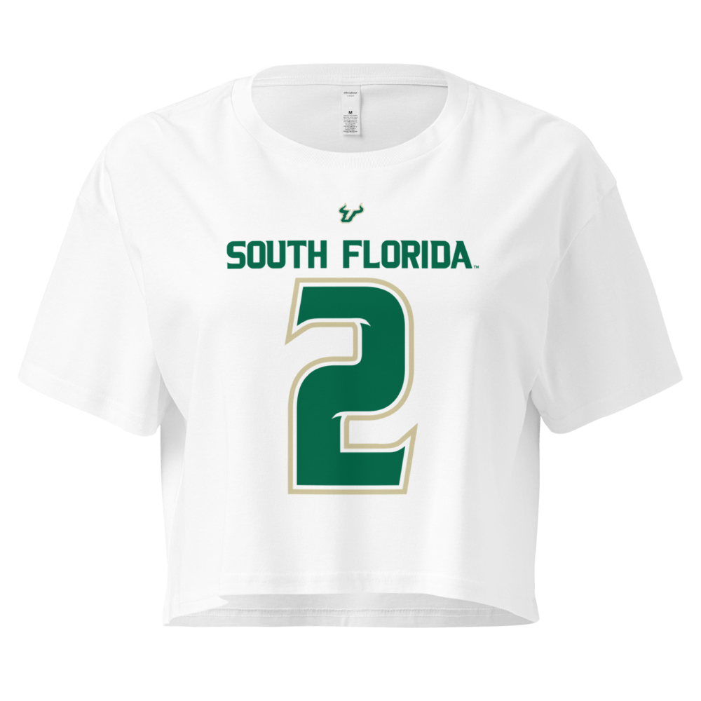 Grace Chin | Jersey-Style Crop Top