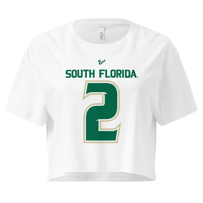 Grace Chin | Jersey-Style Crop Top