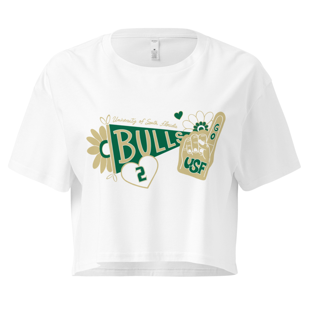 Grace Chin | Bulls Spirit Crop Top