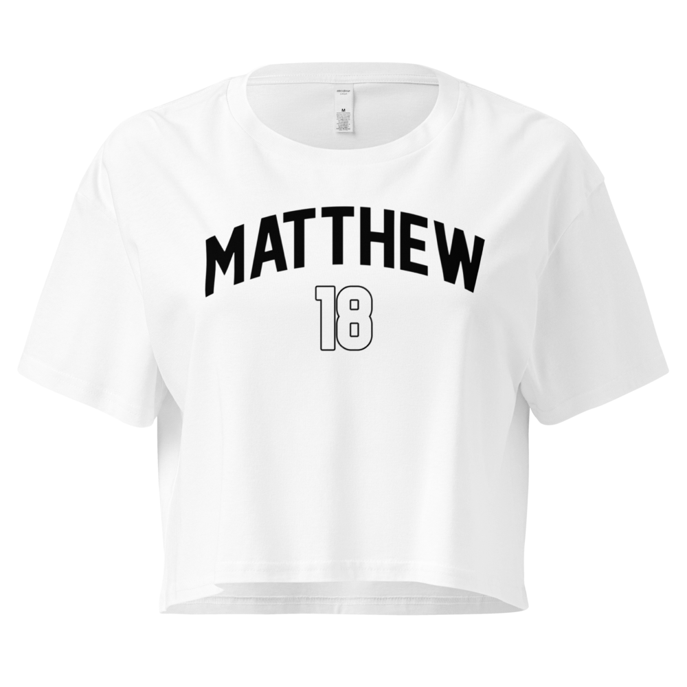 Matthew Rogliano | Jersey Style Crop Top