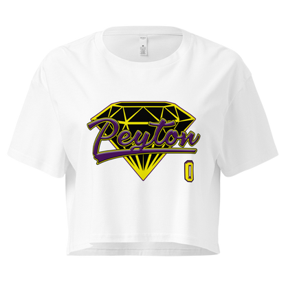 Peyton Sanders | Jersey Style Crop Top