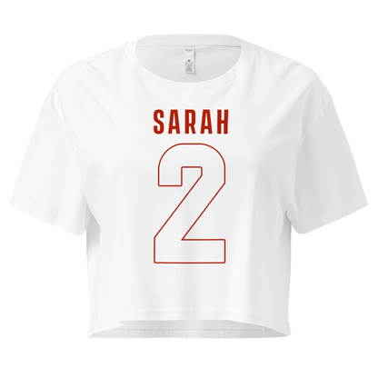 Sarah Frazee | Jersey Style Crop Top