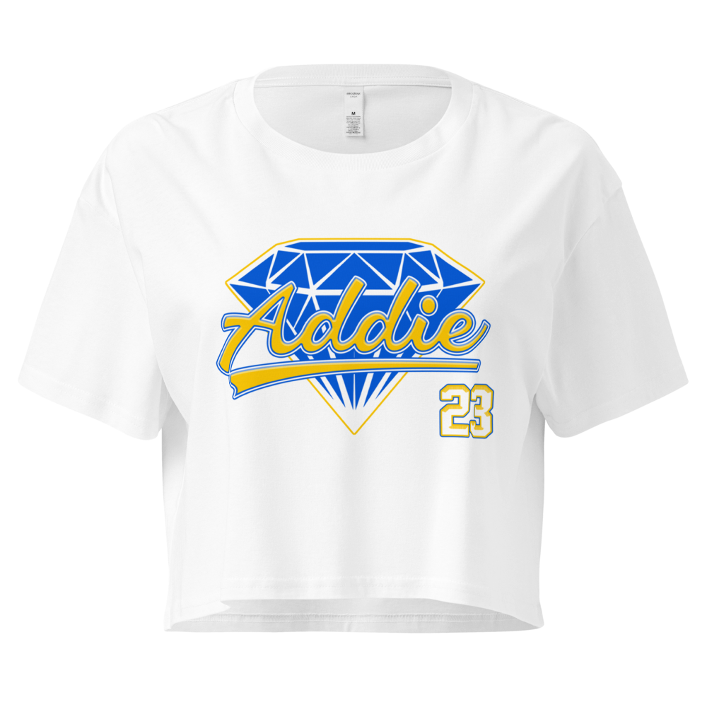 Addie Morris | Jersey Style Crop Top