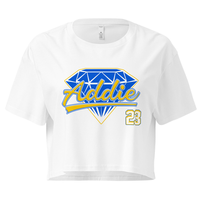Addie Morris | Jersey Style Crop Top