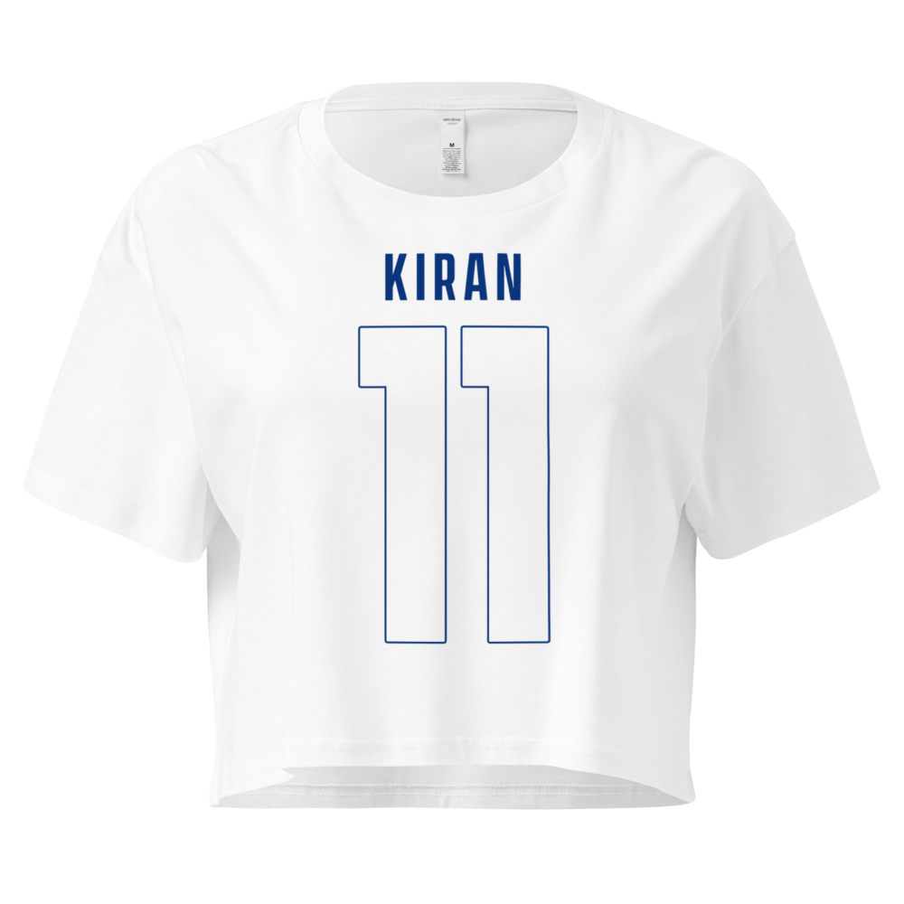 Kiran Singh | Jersey Style Crop Top