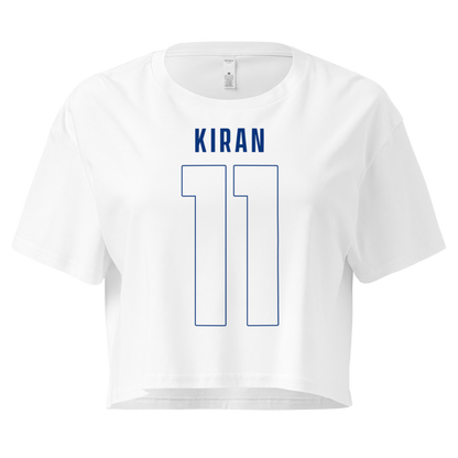 Kiran Singh | Jersey Style Crop Top