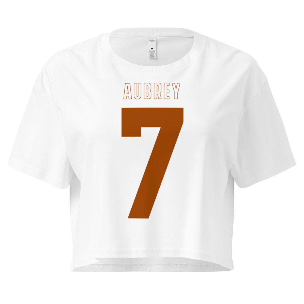 Aubrey Gibson | Jersey Style Crop Top