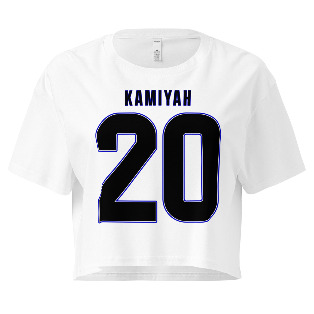 Kamiyah Malone | Jersey Style Crop Top