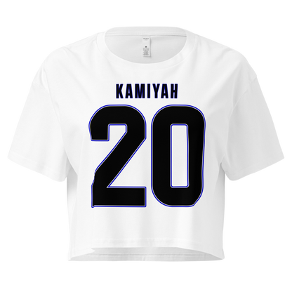 Kamiyah Malone | Jersey Style Crop Top