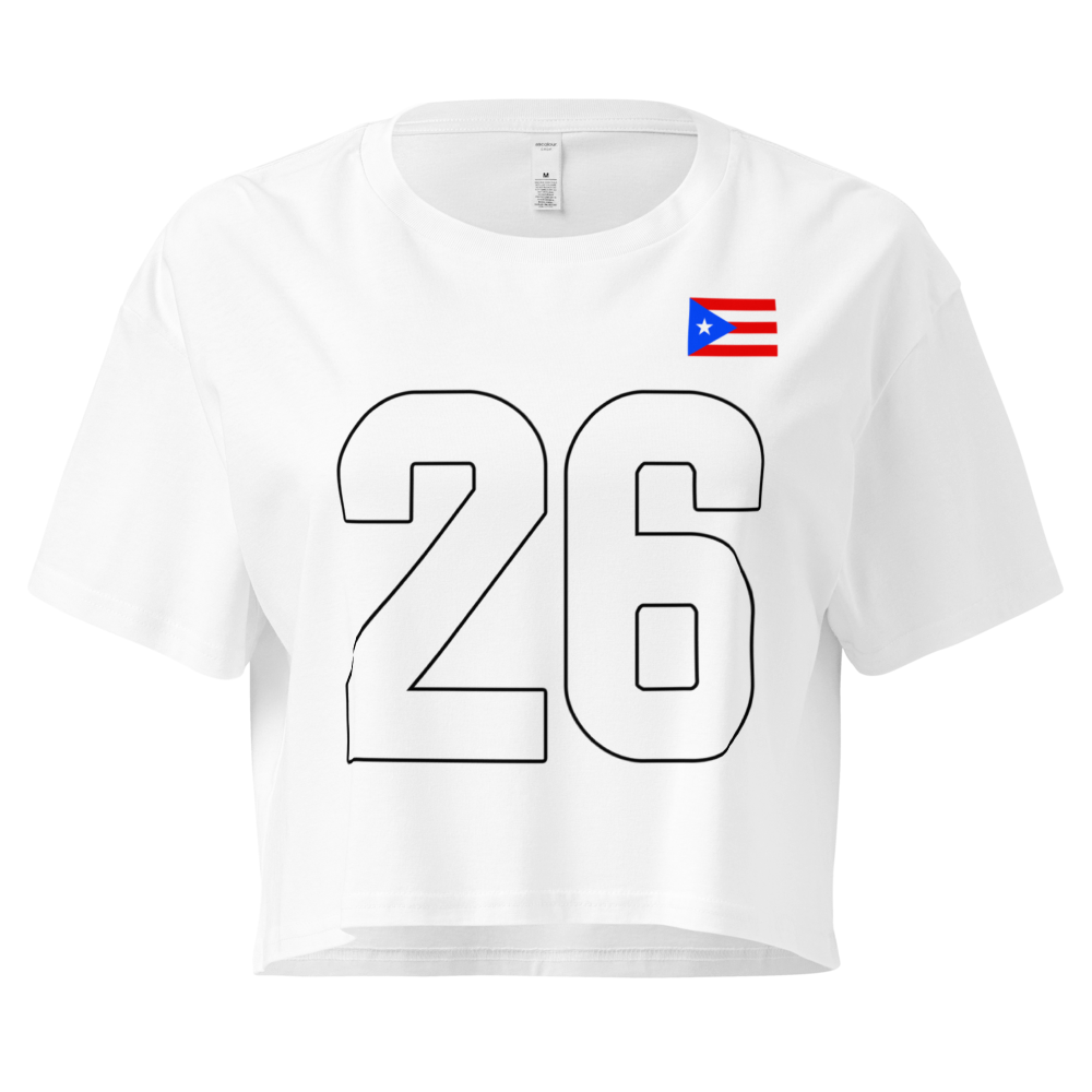 Xavier Quinones | Jersey Style Crop Top