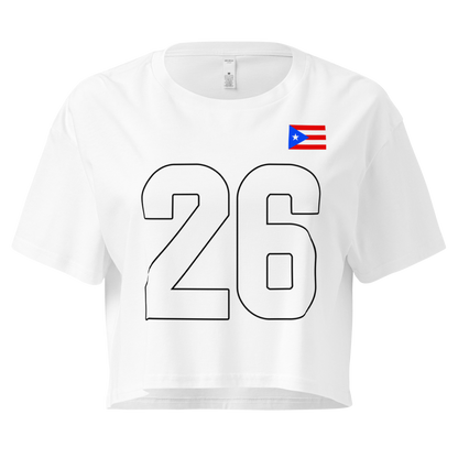 Xavier Quinones | Jersey Style Crop Top