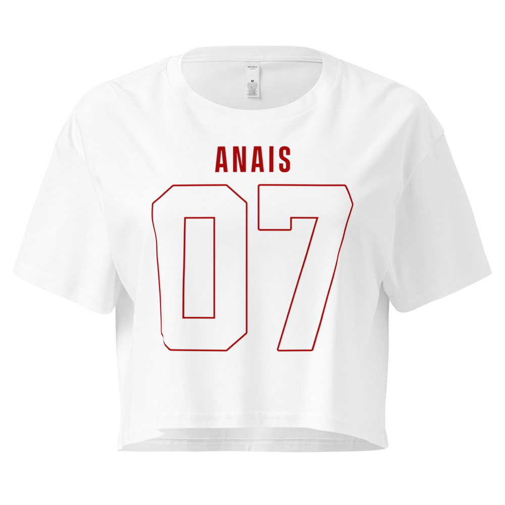 Anais Martinez | Jersey Style Crop Top