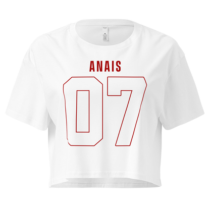 Anais Martinez | Jersey Style Crop Top